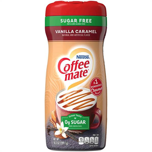 Nestle Coffee Mate Vanilla Caramel Sugar Free Imported